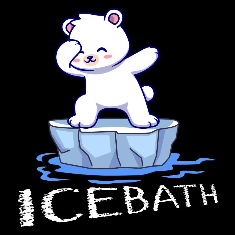 eisbader winterbader winter eisberg arctic polar bear