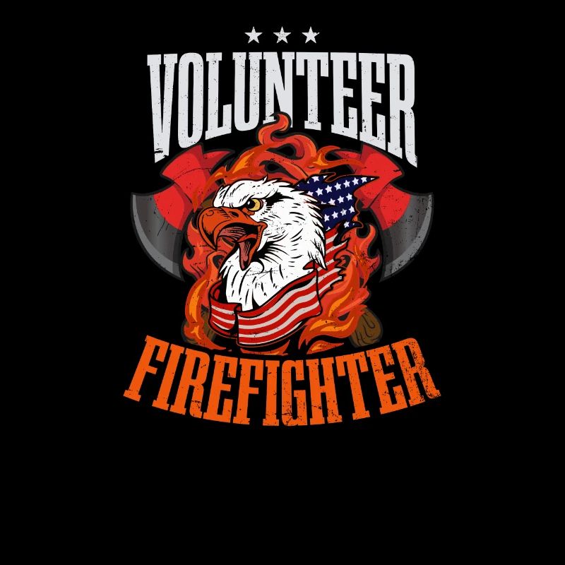 4. Juli Feuerwehrmann Freiwilliger Feuerwehrmann
