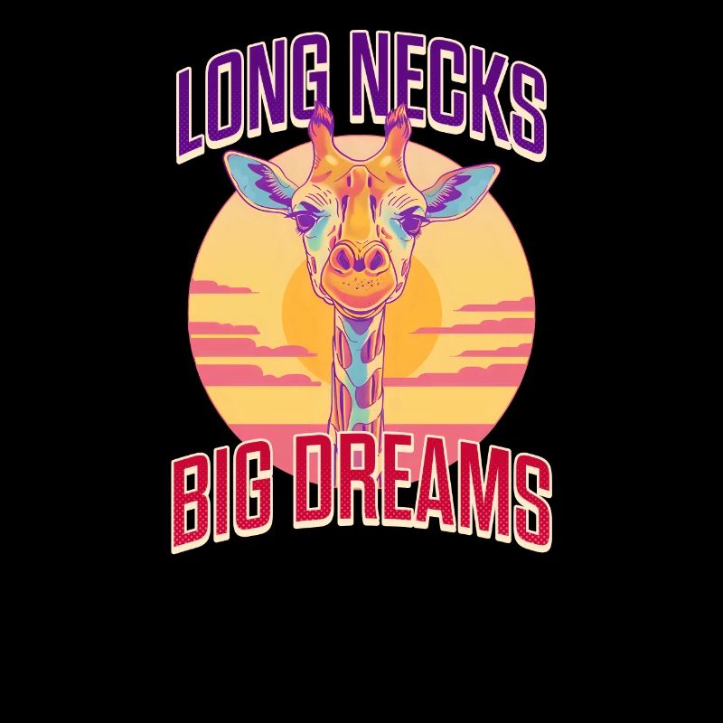 Giraffe Long Necks, Big Dreams