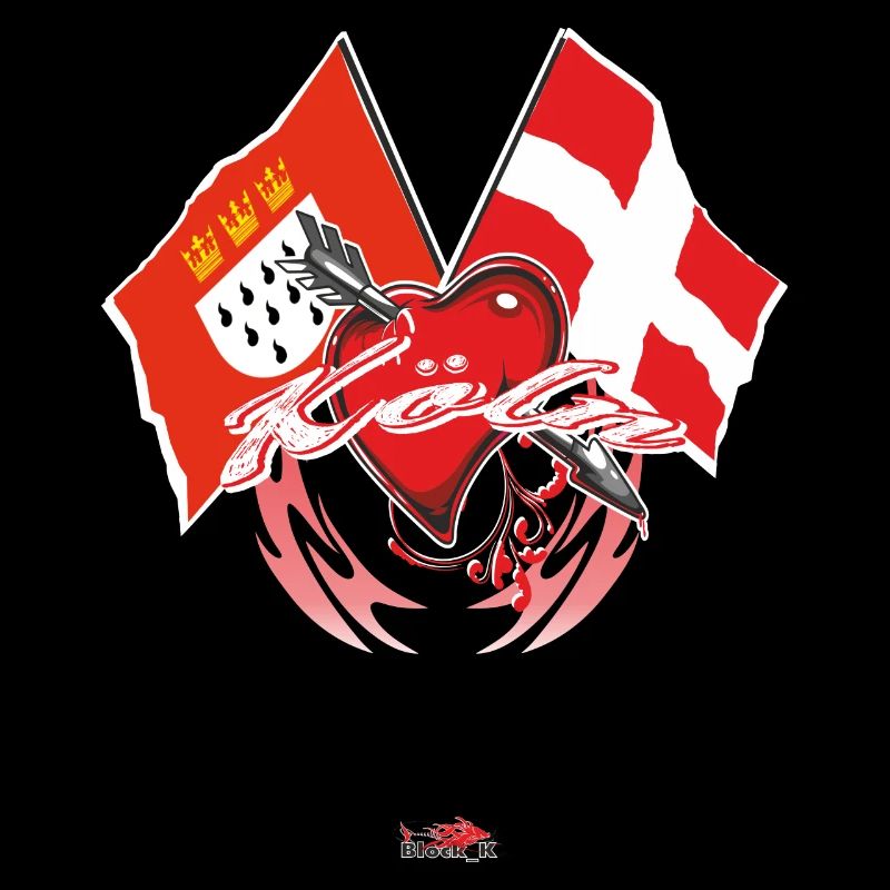 Cologne - montrer le drapeau