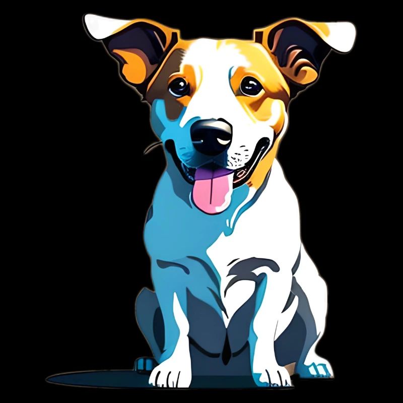 Jack Russel keucht