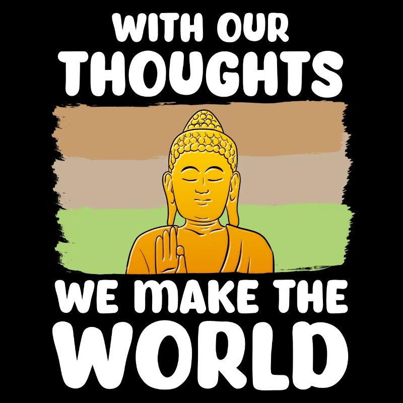 Buddha Mönch Namaste Buddhismus I Geschenk