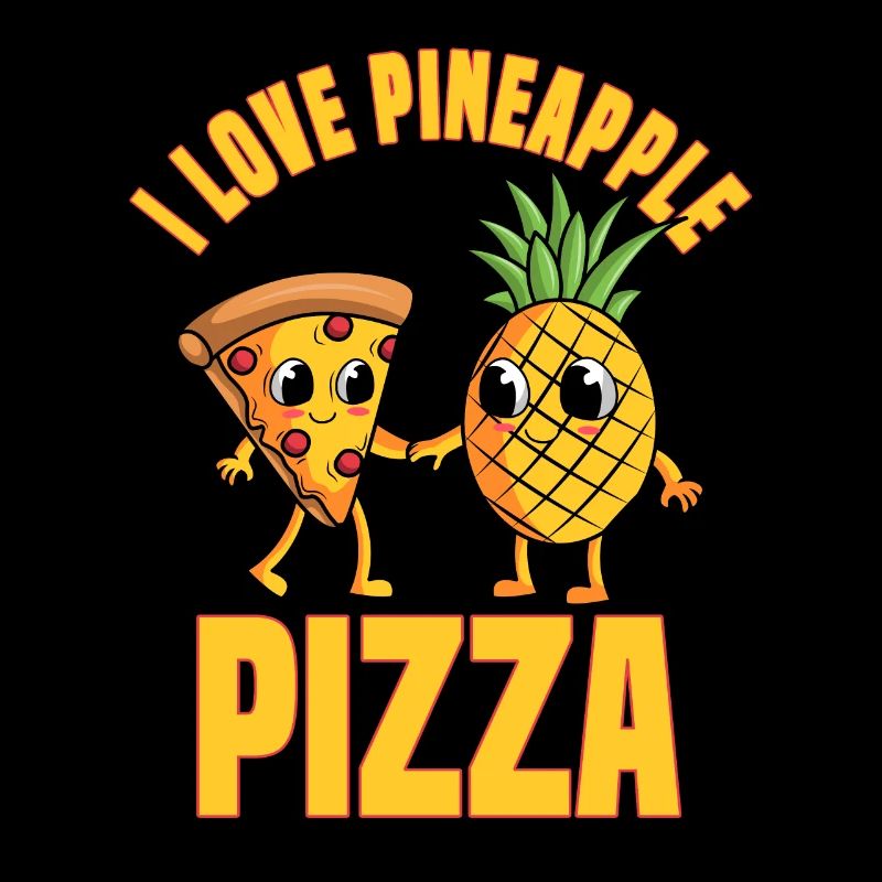 J’adore la pizza à l’ananas