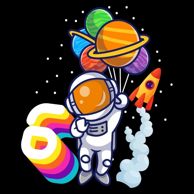 Astronaut 9th Birthday Space Boy Gift