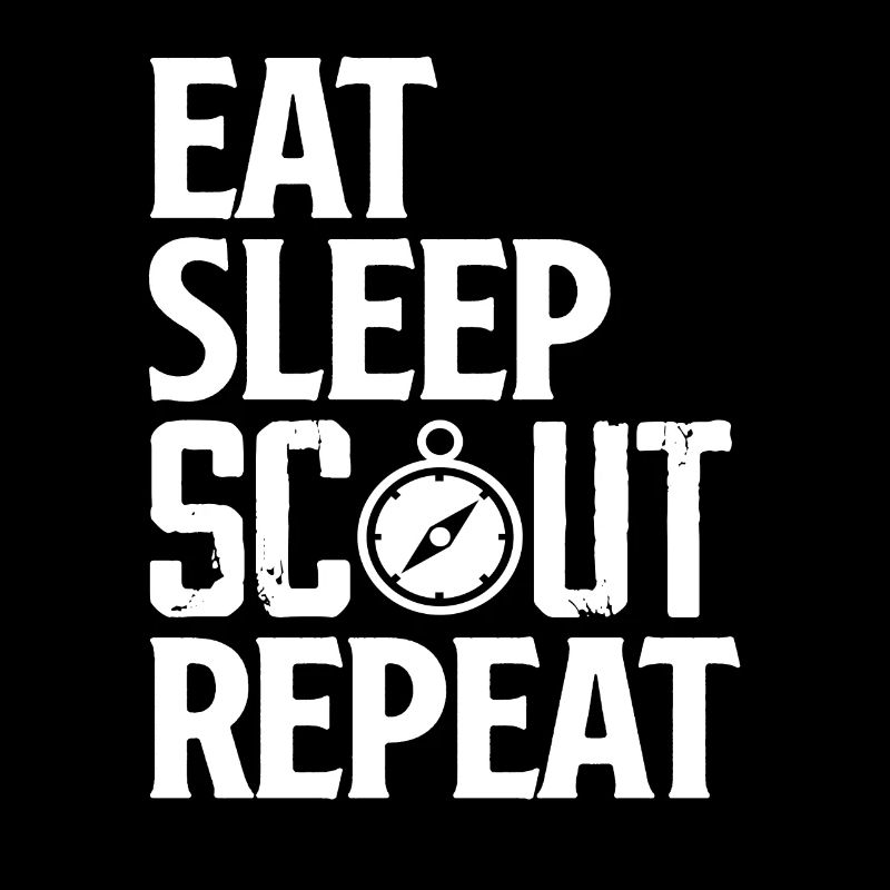 Boy Scout Eat Sleep Repeat