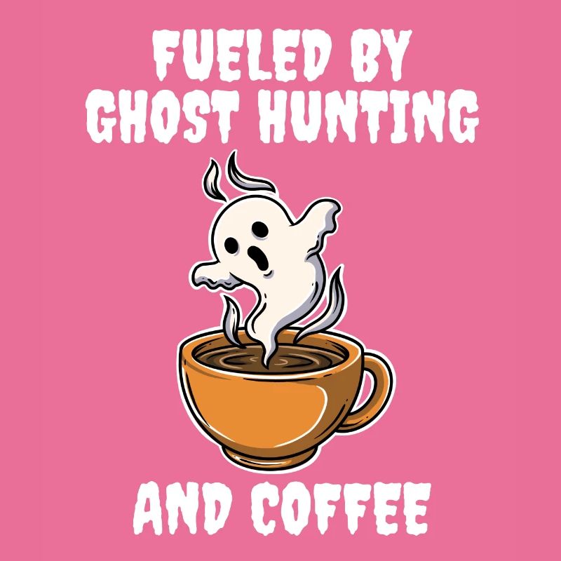 Fueled By Ghost Hunting And Coffee Geist Geschenk