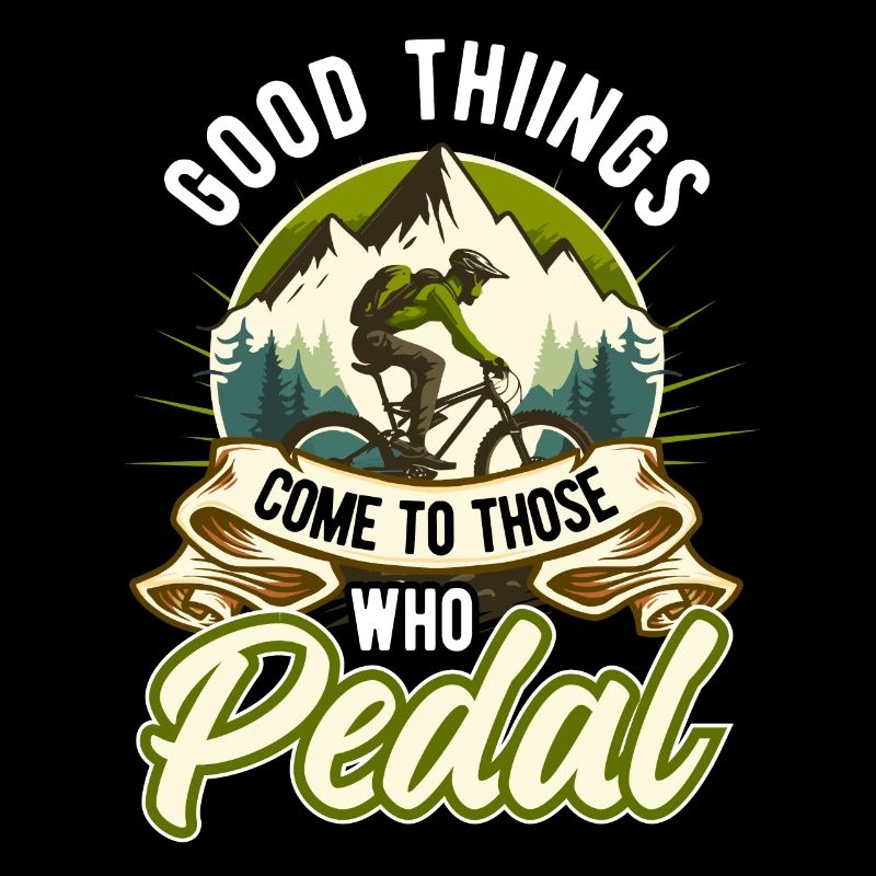 Cyclists Cyclists for men with slogan bicycle