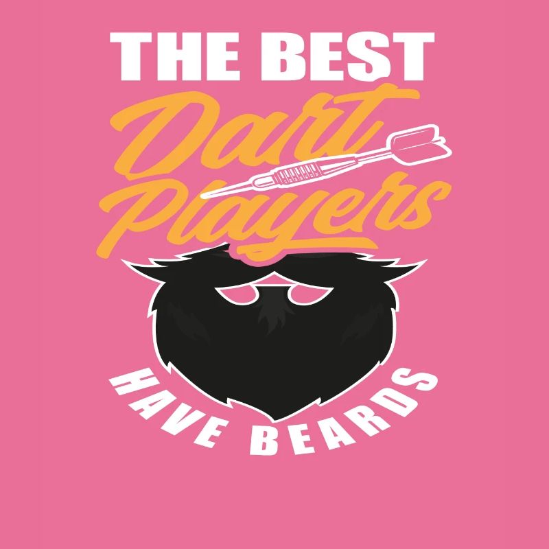 Dart Player Beard Beard Wearer