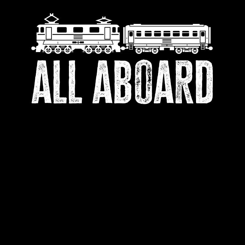 Railway Fans All Aboard Train Lovers