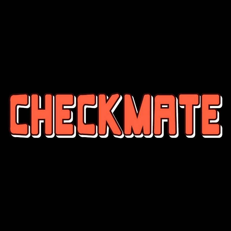 Checkmate Awesome Designs For Chess Players