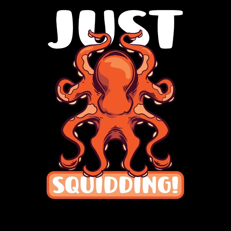 Squid Lovers Octopus Funny