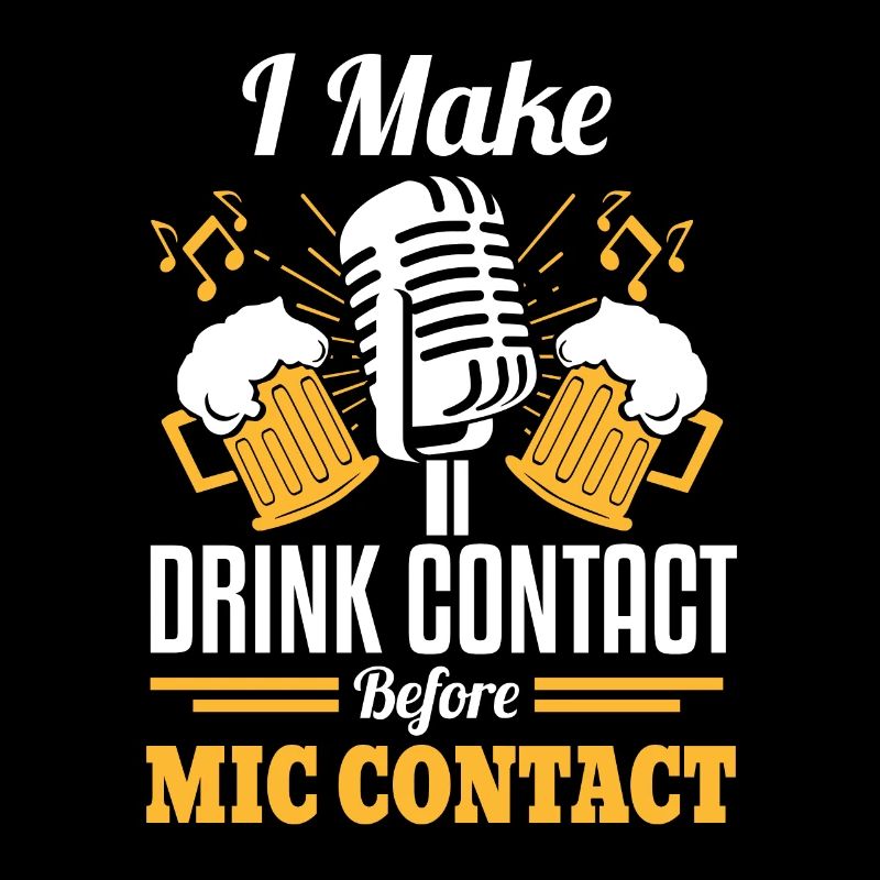 Funny karaoke singer