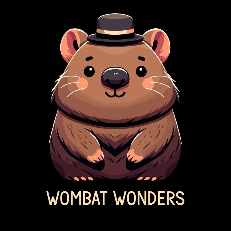 Feeling Wombat-Tastic Heute - Lustiger Wombat