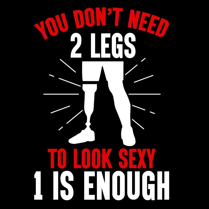 Leg amputee amputation
