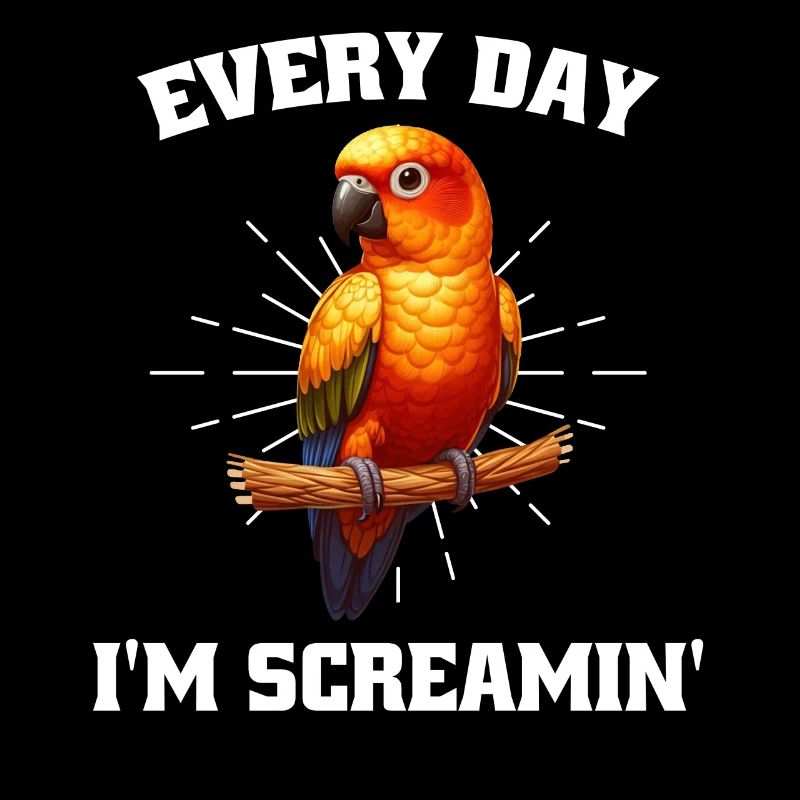 Sun conure