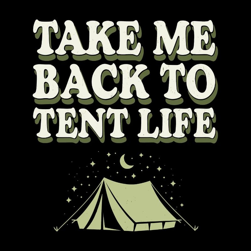 Souvenirs de camping nostalgiques, ambiance rétro,