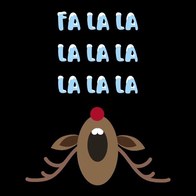 Singing reindeer Fa la la
