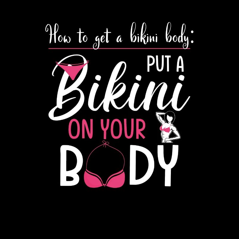 Comment obtenir un corps de bikini, vacances à la plage