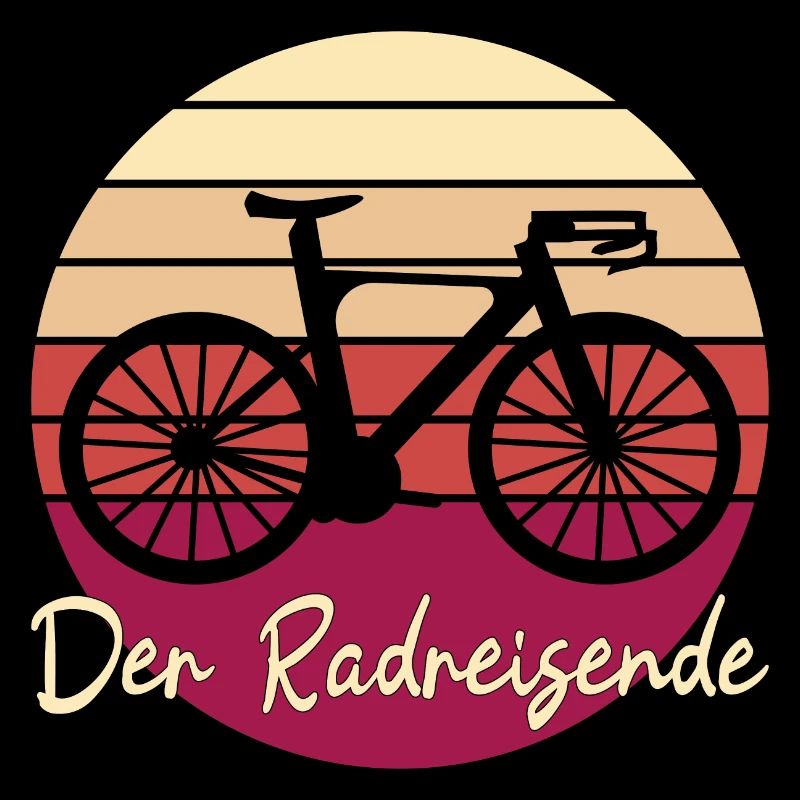 Radreisender Radreise Reise Geschenk