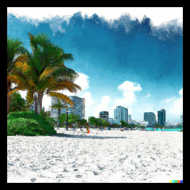 Miami Beach / KI Generiert
