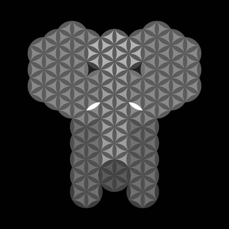 Éléphant sacré - Éléphant de vie.