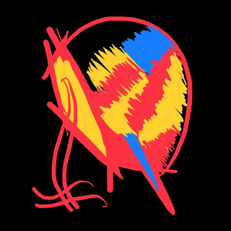 Red Blue Yellow Abstractness