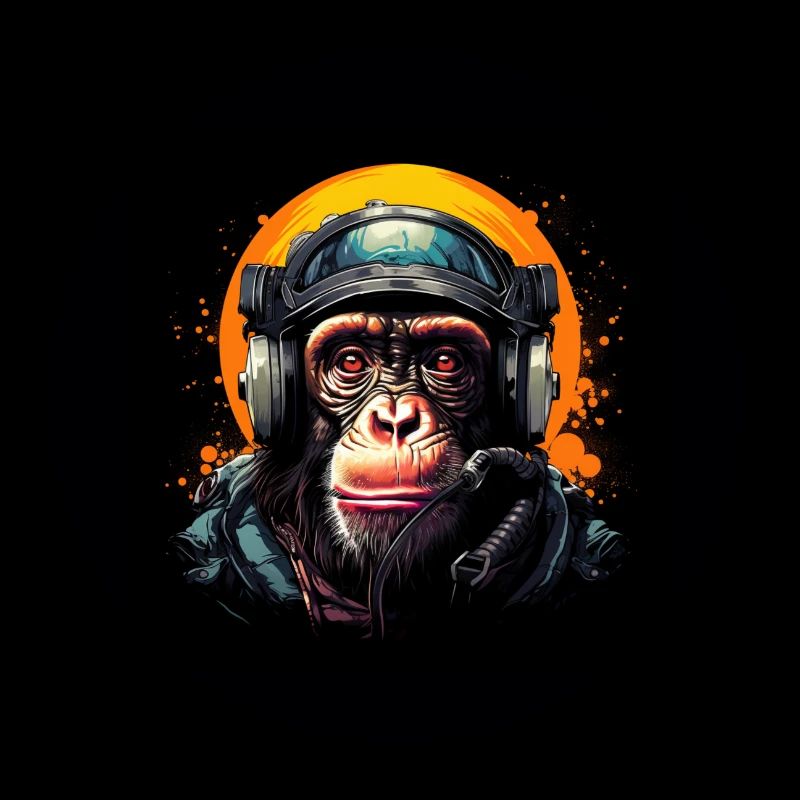 Singe de l’espace