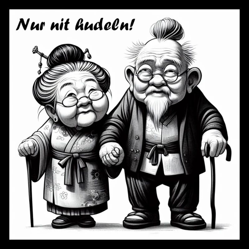 Nur nit hudeln!