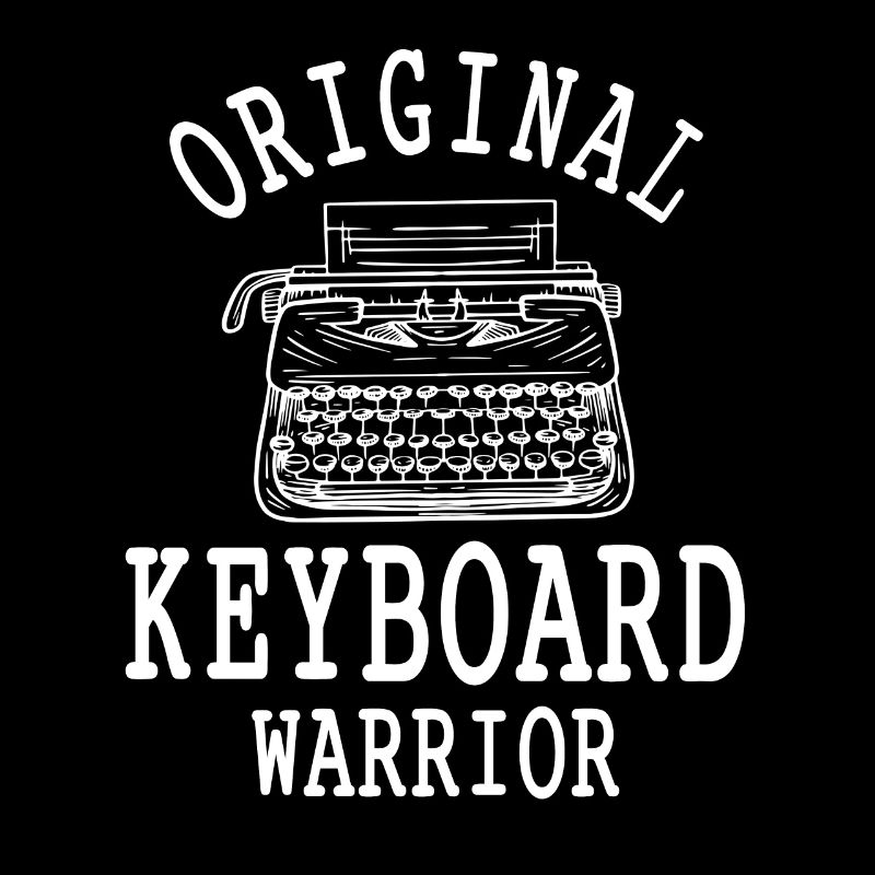 Machine à écrire Original Keyboard Warrior Retro