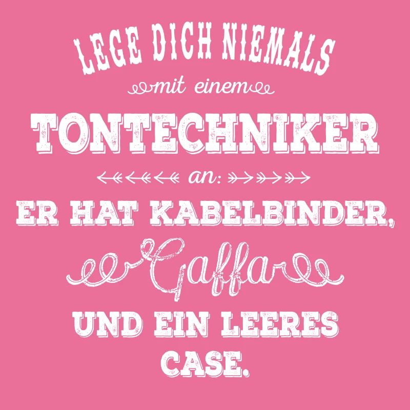Tontechniker - Gaffa & Case Edition - weiß