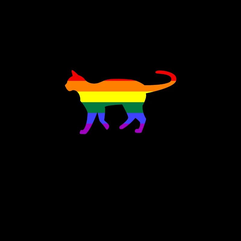 Cat Rainbow Pride