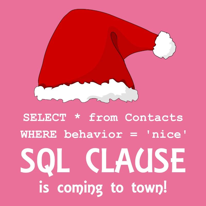 Sql Clause arrive en ville! - blanc