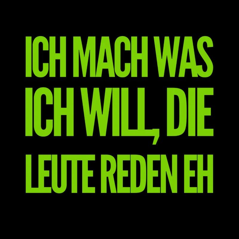 scheiß drauf