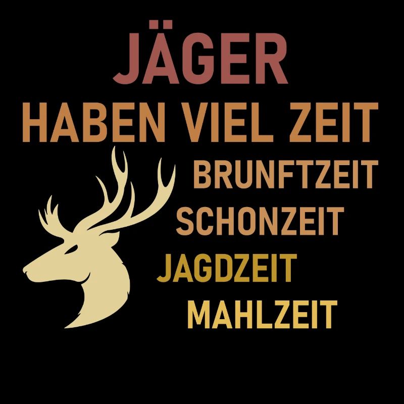 Jäger haben viel zeit Geschenk Jagd Wildschwein