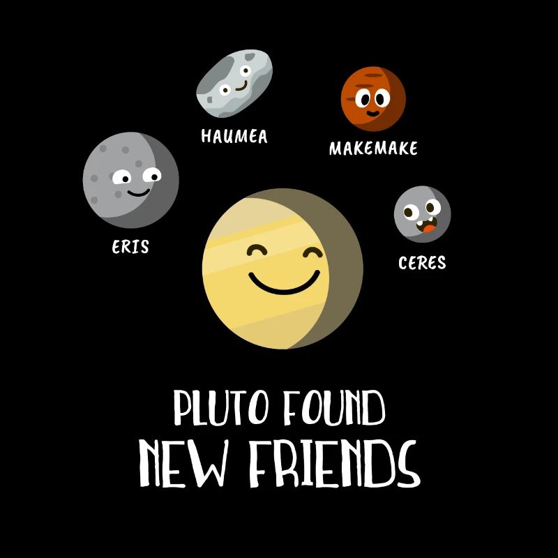 Pluto fand neue Freunde Dwarf Planets Universe