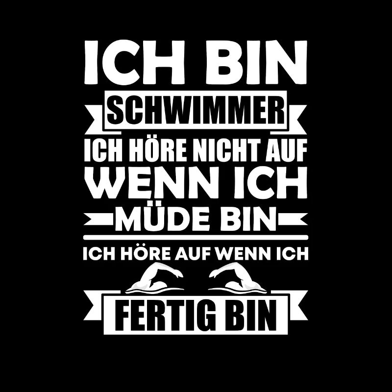 Schwimmer Geschenkidee Geburtstag Hobby Schwimmen