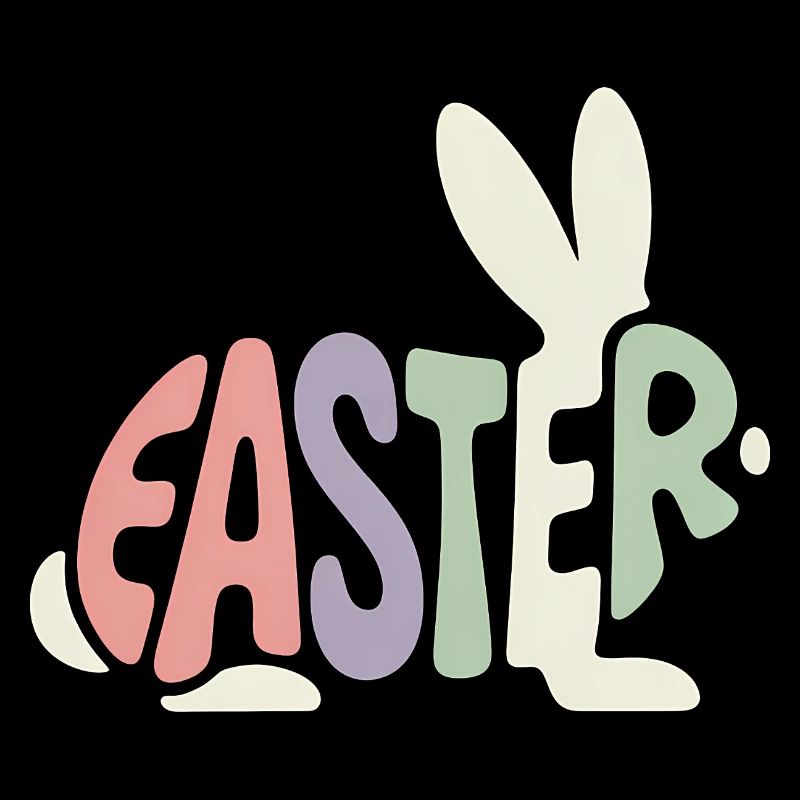 Lapin de Pâques - Logo de Pâques