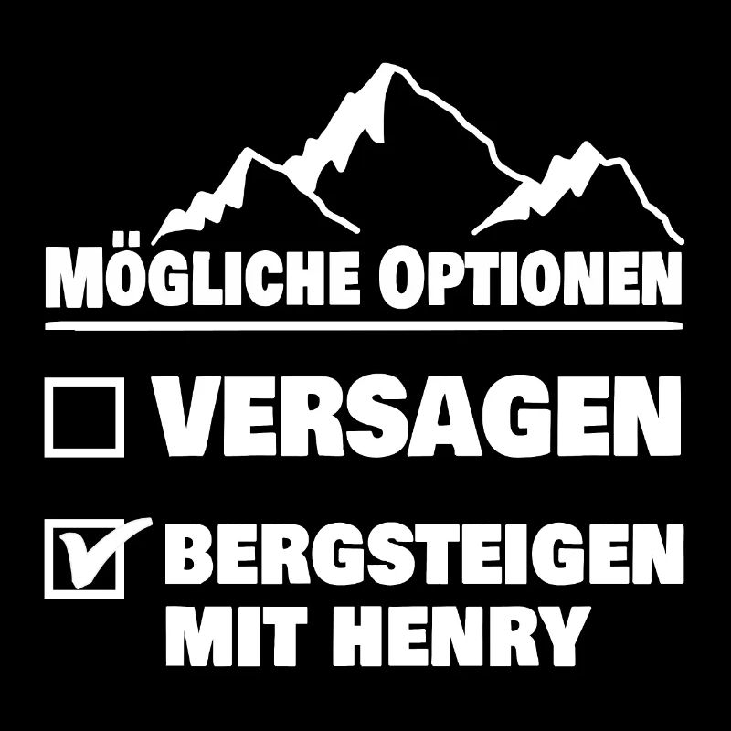 Bergsteigen Henry