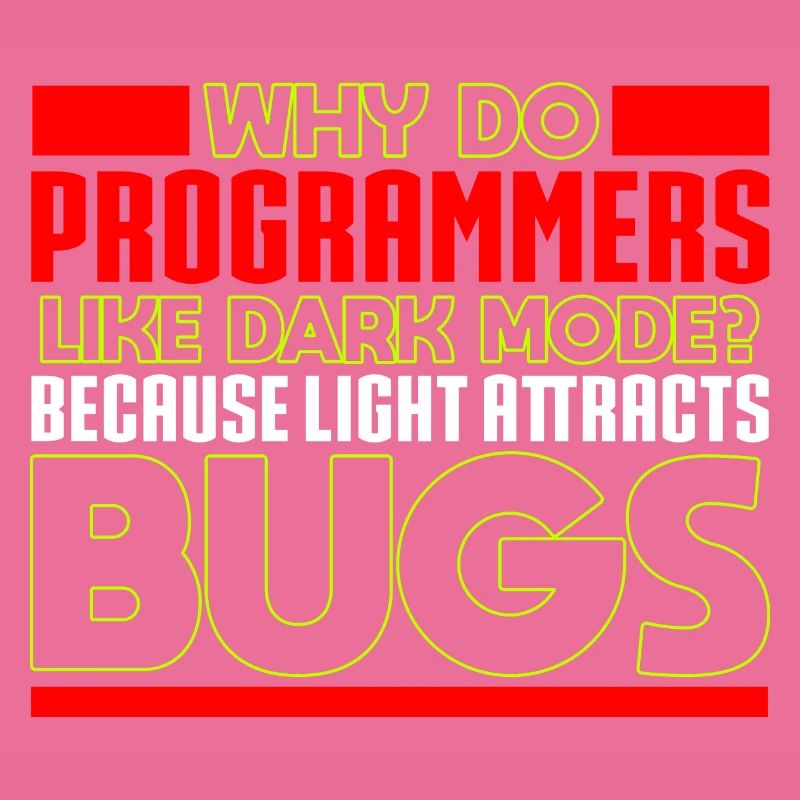 Programming - Why do programmers like dark mode?
