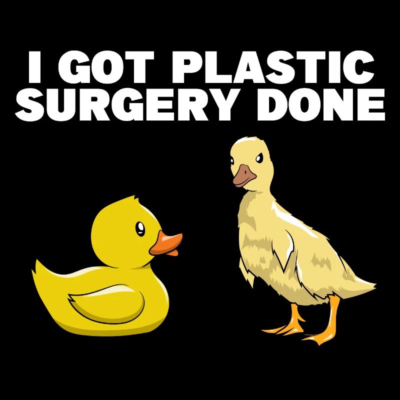 I Got Plastic Surgery Done Bath Duckie Duckling