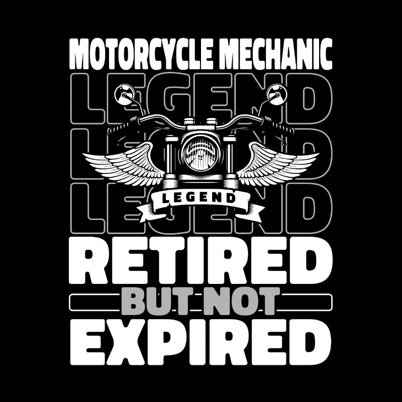 Motorcycle mechanic pensioner