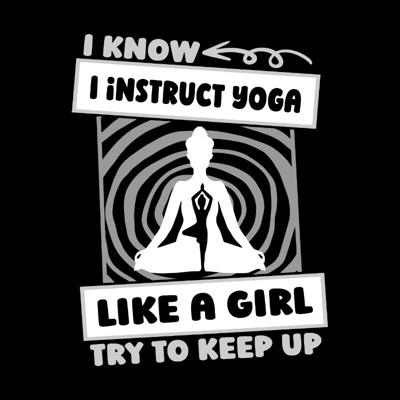 Yoga Lehrer Yoga Instructor Mädchen