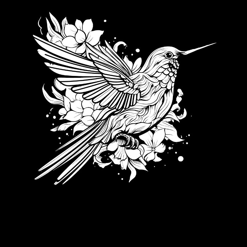Colibri, Fleurs, Oiseau De Fleur