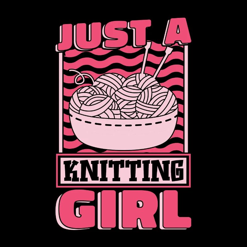 Stricken Just A Knitting Girl