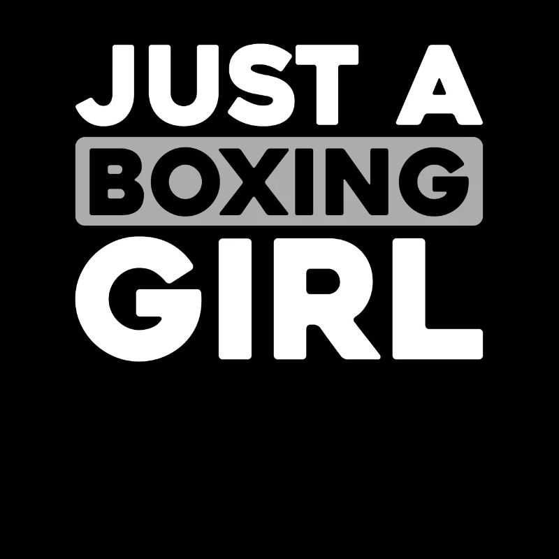Boxen Boxer Juste Une Boxeuse Fille
