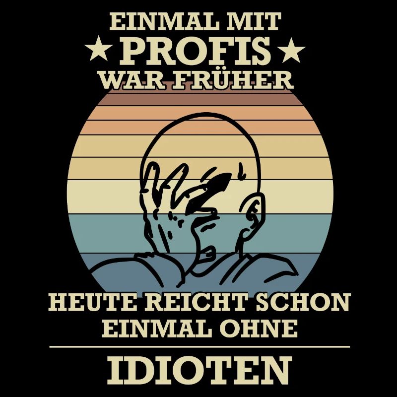 Einmal mit Profis war gestern