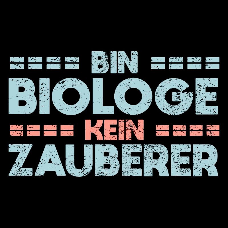 Bin Biologe, Kein Zauberer