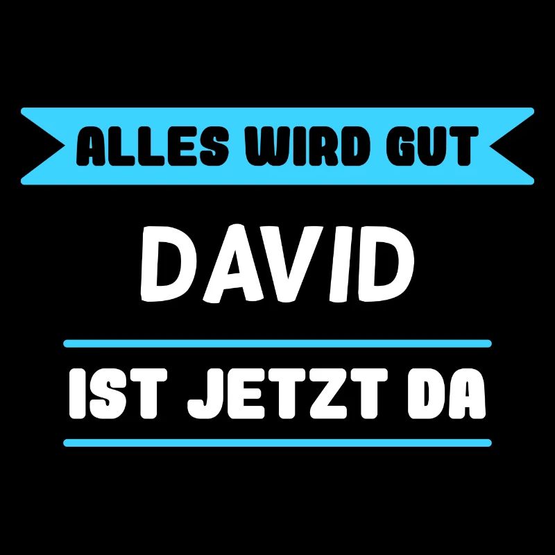 David Name Design für stolze Davids