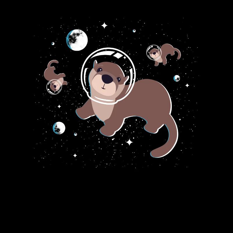 Espace Otter astronaute Space cadeau