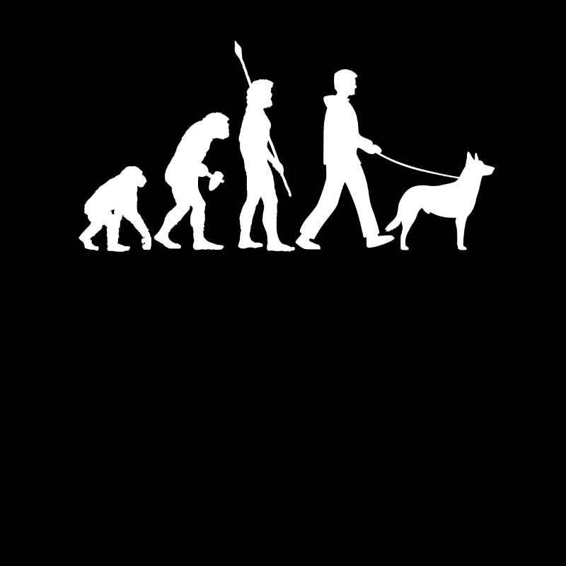 Malinois Belge Propriétaire de chien Evolution Malinois Cadeau